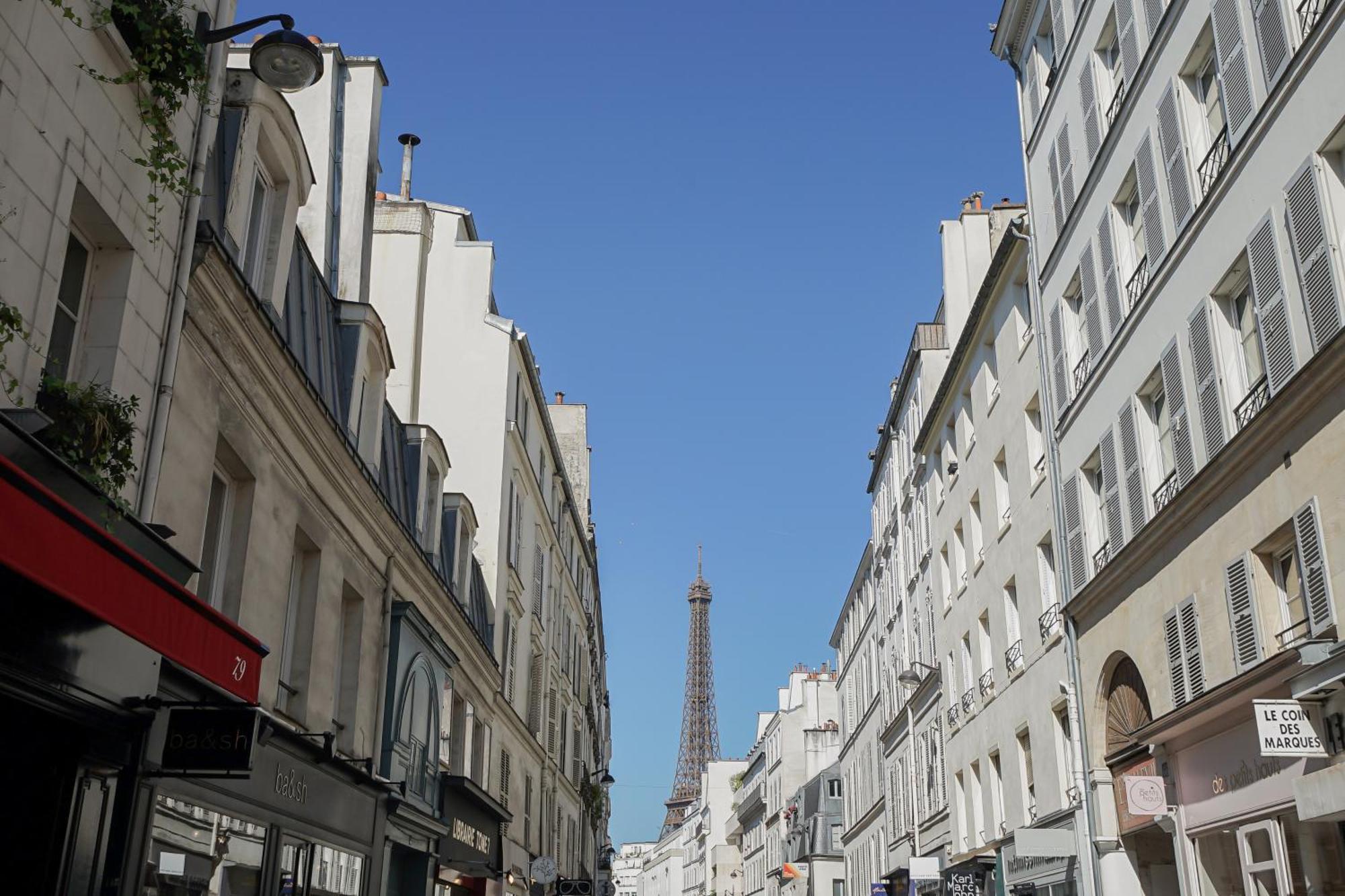 Appartement Moderne Et Chic Proche Tour Eiffel Paris Exteriör bild